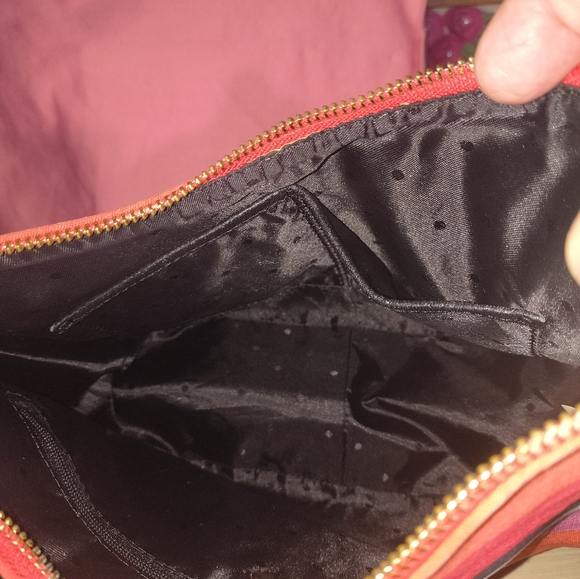 Kate Spade Hayes Street Aiden Hobo Bag Co-ordinating Bonita Stripe Wallet - Picture 10 of 13